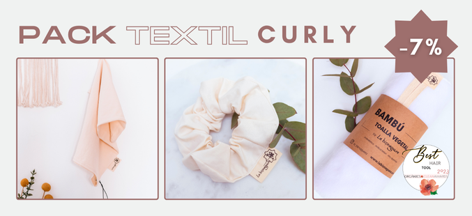 PACK PROMOCION CURLY METODO BUFF TOALLA ORGANICO